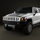 Hummer H3 3d model