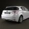 Lexus CT 200h 2011 3d model