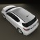 Lexus CT 200h 2011 3d model