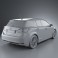 Lexus CT 200h 2011 3d model