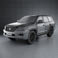 Lexus LX 570 (J200) 3d model