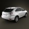 Lexus RX 2010 3d model