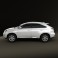 Lexus RX 2010 3d model