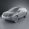 Lexus RX 2010 3d model