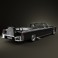 Lincoln Continental X-100 1961 3d model