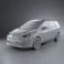 Mazda 5 (Premacy) 2011 3d model