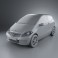 Mercedes-Benz A-Class W169 Coupe 3d model