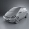 Mercedes-Benz A-Class W169 5-door 3d model
