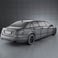 Mercedes Binz E-class Limousine 3d model