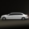 Mercedes Binz E-class Limousine 3d model
