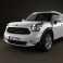 Mini Countryman 2011 3d model