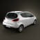 Mitsubishi Colt 3-door 2008 3d model