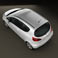 Mitsubishi Colt 3-door 2008 3d model