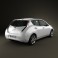 Nissan LEAF 2011 3d model