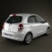 Nissan Micra (March) 2011 3d model