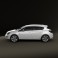 Opel Astra J 2011 3d model