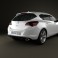 Opel Astra J 2011 3d model