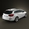 Opel Astra J Tourer 2011 3d model