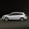 Opel Astra J Tourer 2011 3d model