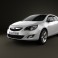 Opel Astra J Tourer 2011 3d model