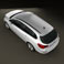 Opel Astra J Tourer 2011 3d model