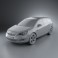 Opel Astra J Tourer 2011 3d model