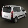 Peugeot Partner Tepee 2011 3d model