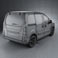 Peugeot Partner Tepee 2011 3d model