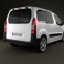 Peugeot Partner Tepee 2011 3d model