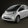 Peugeot iOn 2011 3d model