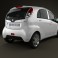 Peugeot iOn 2011 3d model