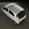 Peugeot iOn 2011 3d model