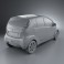 Peugeot iOn 2011 3d model