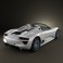 Porsche 918 spyder 2011 3d model