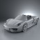 Porsche 918 spyder 2011 3d model