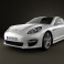 Porsche Panamera 2010 3d model