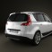 Renault Scenic 2010 3d model