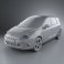 Renault Scenic 2010 3d model