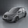 Seat Altea 2010 3d model