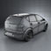 Seat Altea 2010 3d model