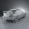Subaru Impreza WRX STI 2006 3d model