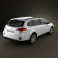 Subaru Outback 2010 3d model