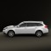 Subaru Outback 2010 3d model