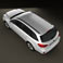 Subaru Outback 2010 3d model