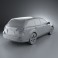 Subaru Outback 2010 3d model