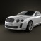 Bentley Continental Supersport coupe 3d model