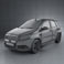 Chevrolet Aveo 5-door 2009 3d model