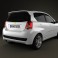 Chevrolet Aveo 5-door 2009 3d model