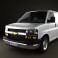 Chevrolet Express 2011 3d model