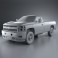 Chevrolet Silverado HD Regular Cab Long Bed 2011 3d model